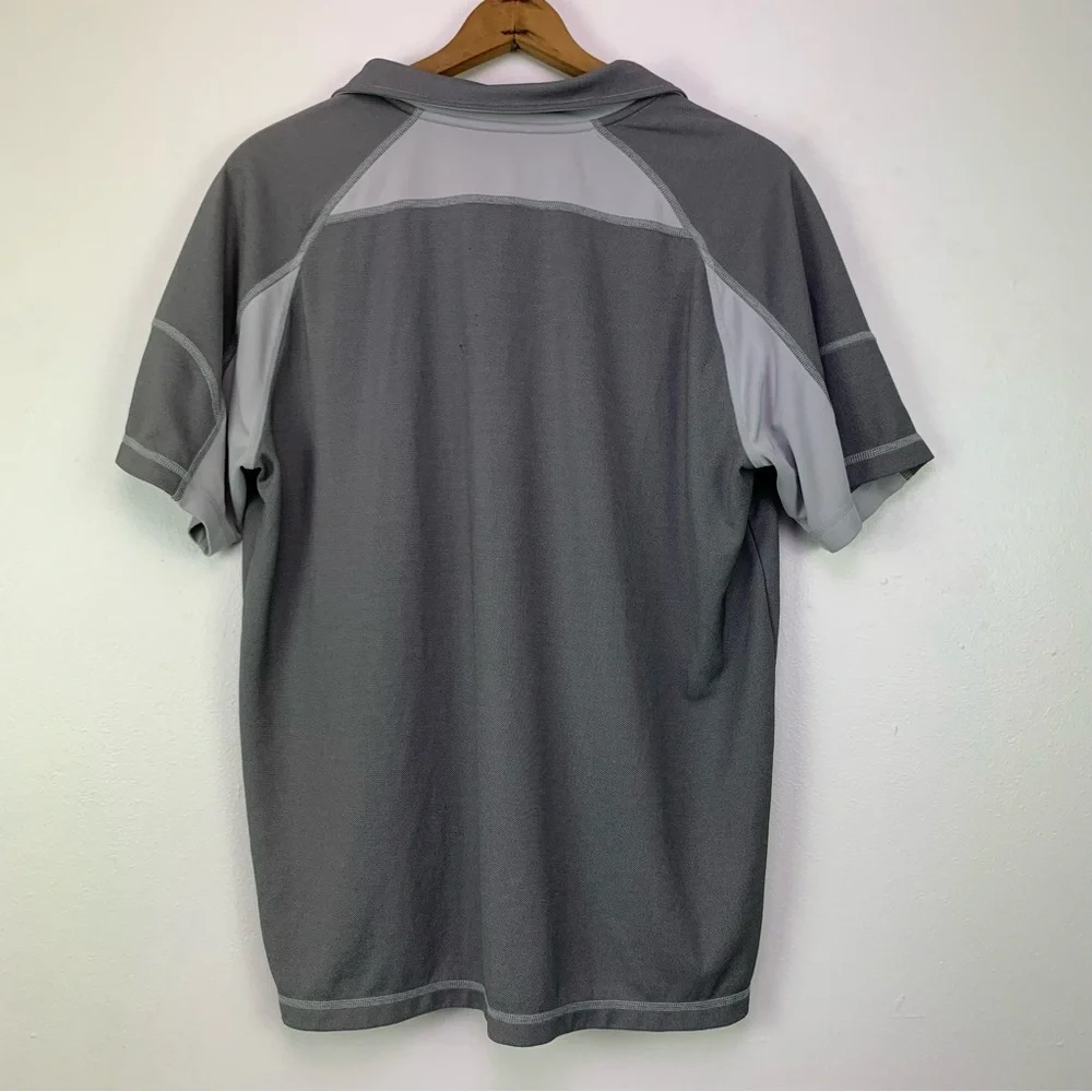 The North Face‎ Shirt Men’s Large Flash dry 1/4 Zip Gray Golf Outdoor Polo